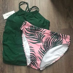 Two-Piece Halter Top Swimsuit *BRAND NEW*